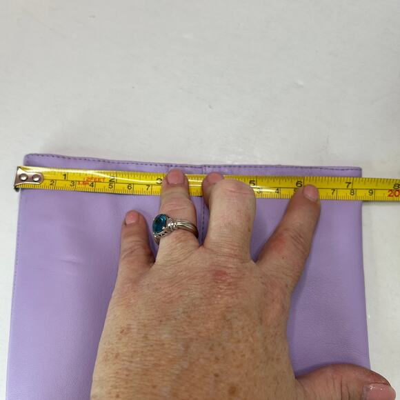 Kate Spade Rochelle Buttery Soft Leather Knee High Boot Frzen Lilac Women 7.5NWB - Picture 10 of 13